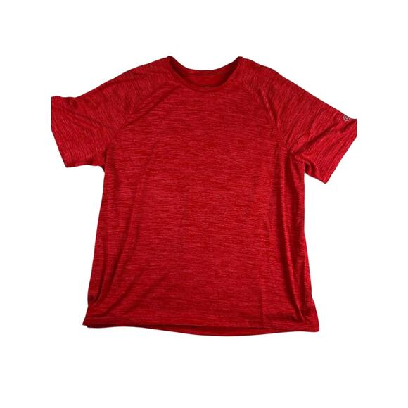C9 by Champion Athletic Shirt XL Red Heather Short Sleeve Performance Tee - Picture 1 of 7